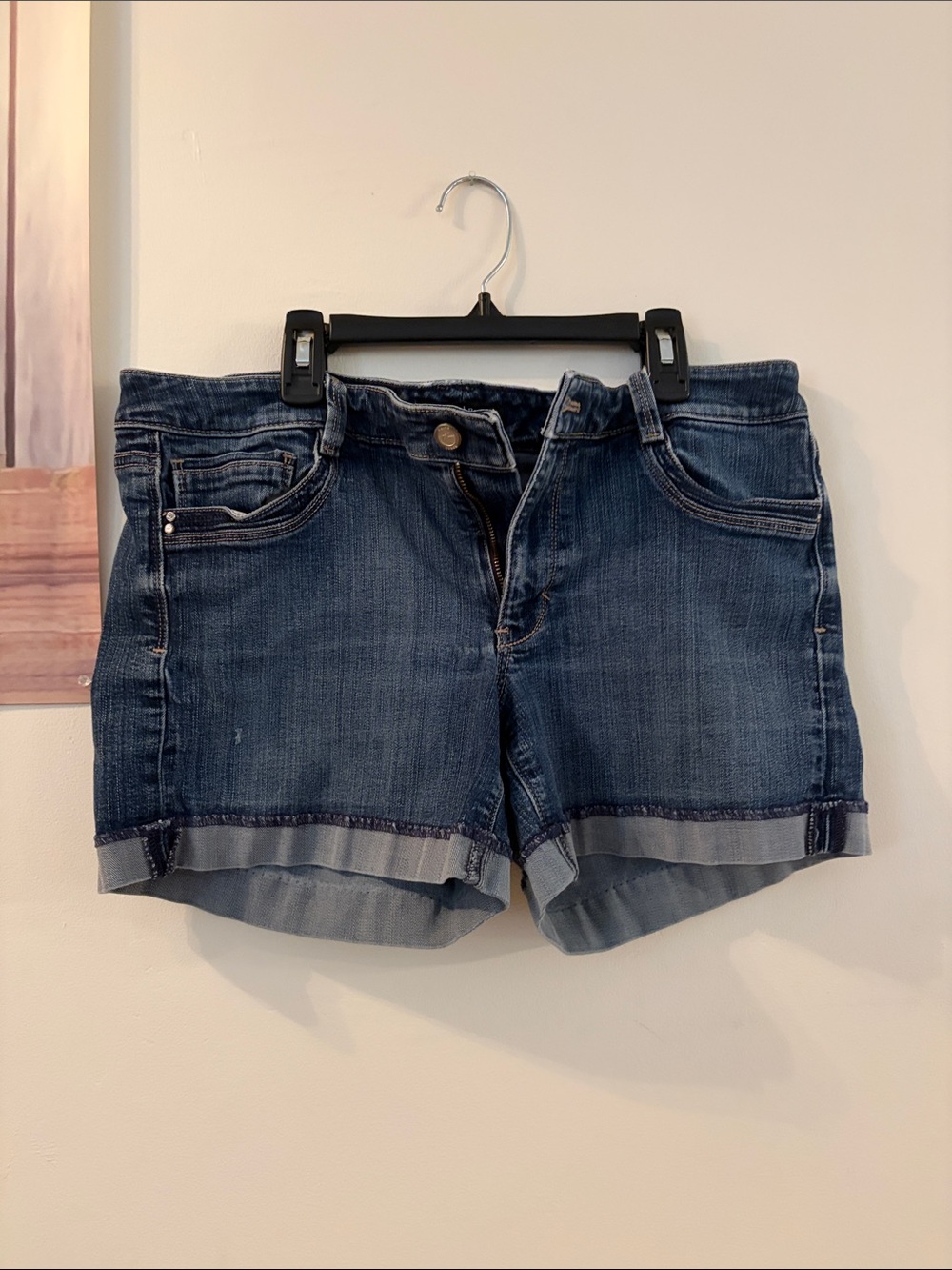 White House Black Market Jean Shorts